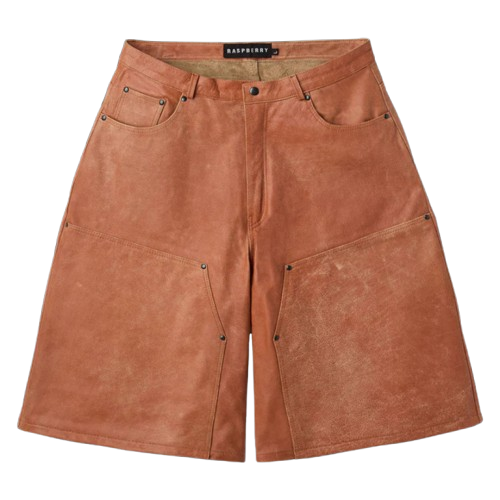 RASPBERRY HILLS MOJAVE LEATHER SHORTS RASPBERRY HILLS MOJAVE LEATHER SHORTS