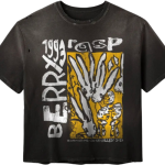 Raspberry Hills Code 77 Black Tee