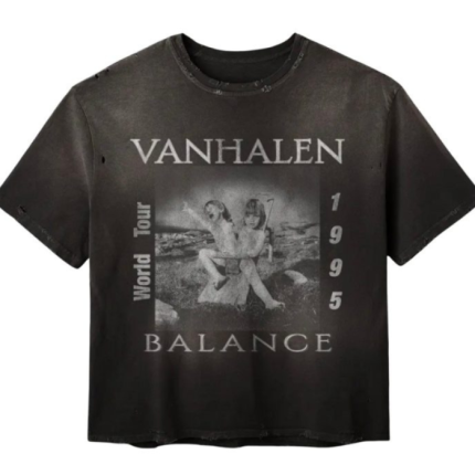 Raspberry Hills Balance Van Halen Black Tee