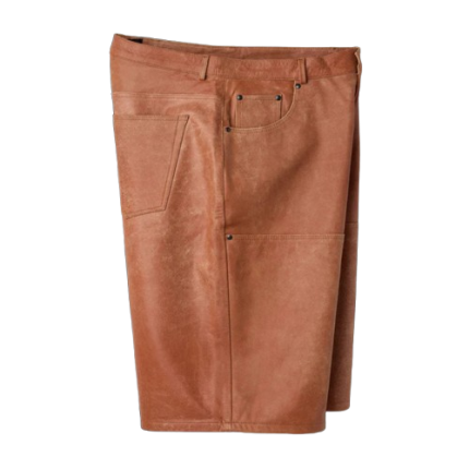 RASPBERRY HILLS MOJAVE LEATHER SHORTS